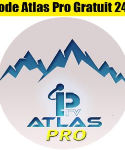 Abonnement IPTV Atlas Pro France - 24h - plus de 10000 Chaînes & 21000 VOD - Qualité 4K